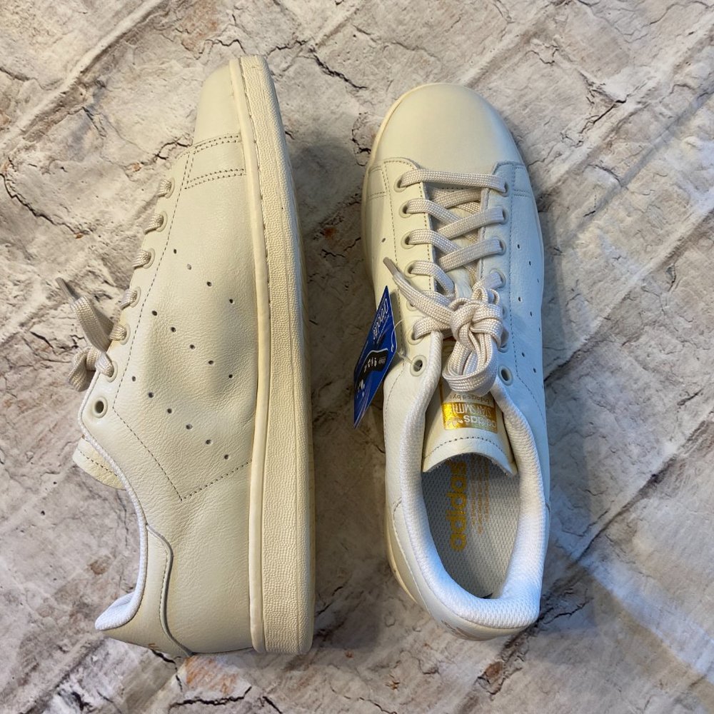 Adidas Stan Smith Off White Men's Sneakers - Picture 3 of 14